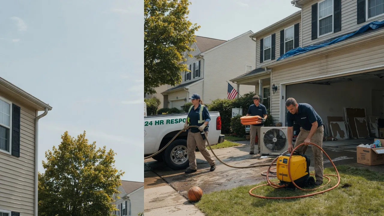 Emergency Water Damage Restoration in Halliday, ND near me